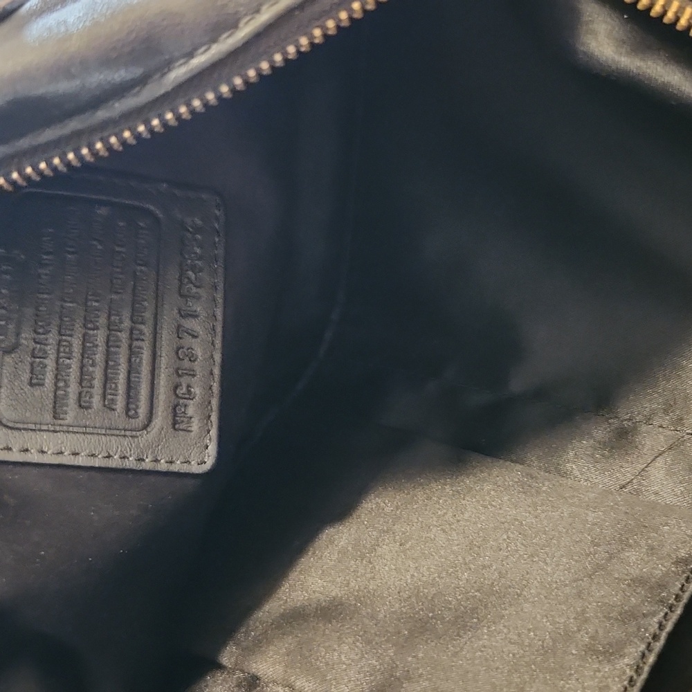 Coach Black Ashley Leather Satchel - Picture 7 of 14